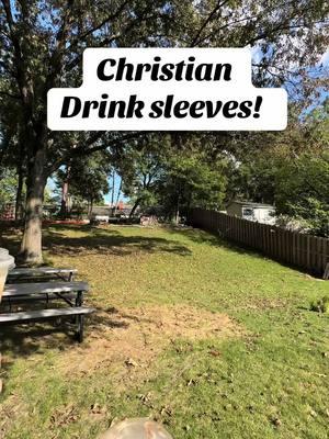 Drink sleeves for the Christian girlies! 💕🎀✨ #christiangirls #christiantok #jesusgirl #dunkingirl #koozie #girlythings #christiansoftiktok 