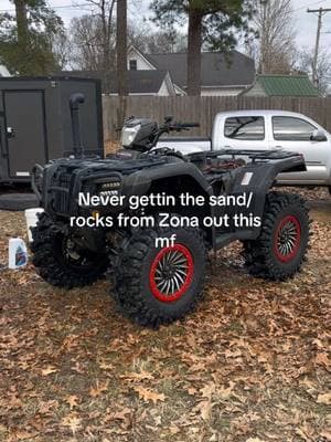 I hate sand sm #hondagang #zona #atv #mudding #mudriding #4wheeler #fourwheeler #hondarubicon #darubi #vesselpowersports #jpstephens 