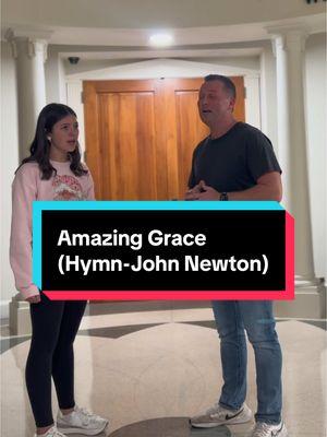 “Amazing Grace how sweet the sound!” Big “high five” at the end 🤣 @Presley  #bufordfamilyadventures #familyvideo #familytiktok #dadsontiktok #dad #fypage #foryou #daddydaughter #hymn 