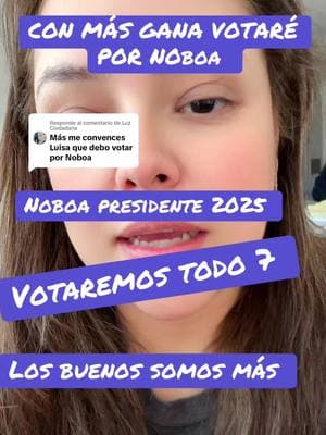 Respuesta a @Luz Ciudadana #Ecuador #ecuatorianos #ecuatorianas #daniloversec #danielpresidente2025 #ec #losbuenossomosmasenecuador🇪🇨 #elecccionesecuador 