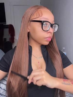 So teaaa🥰 love it baby hairs my worst enemy 😭🩷 @Beluck Hair Store #foryou #monaedadon #fyp #viral #fypシ #trending #wiginstall #wig #wiginfluencer #wigtutorial #beluckhair #beluck #hairtok #brownwig #middleparthairstyle #hairstyles #chicago 