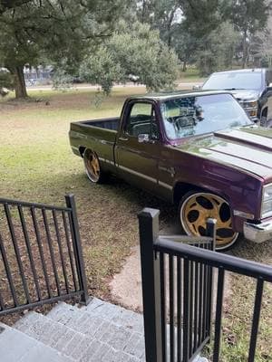 THE MORNING AFTER CHRISTMAS 🎄 #chevy #christmas #c10trucks #fyp #carlover #family #chevytrucks #purple #fypシ #rims #carworld #carsoftiktok #carfamily #tik #shopping 