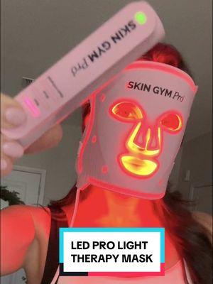 Pamper yourself this holiday szn with our LED PRO 3-IN-1 Light Therapy Mask😍! Our FDA-cleared LED PRO Mask includes three light therapy modes and is clinically proven to help reduce the appearance of fine lines & wrinkles + acne.  Light Therapy Modes include:  🔴RED LIGHT 630nm: Helps reduce the appearance of fine lines and wrinkles and promotes healthier, rejuvenated-looking skin. 🔵BLUE LIGHT 465nm: Targets acne-causing bacteria to help reduce active breakouts and inflammation. ⭐️NEAR-INFRARED LIGHT 830nm: Penetrates the skin on a deeper level for intensive cellular repair and amplified results. #fyp #skincaretool  #skingym #ledmask #ledlighttherapymask #ledlighttherapy #redlighttherapy #bluelighttherapy