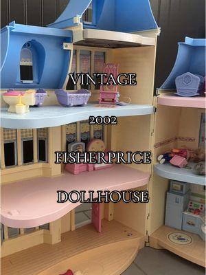 Replying to @G I N I I ✨ still can not believe I SCORED this vintage dollhouse from my childhood 🥹😭🤍 #fisherprice #lovingfamilydollhouse #vintage #vintagefisherprice #thrift #thriftwithme #thrifting #onceuponachildahwatukee #parenthood #motherhood #letsgothrifting 