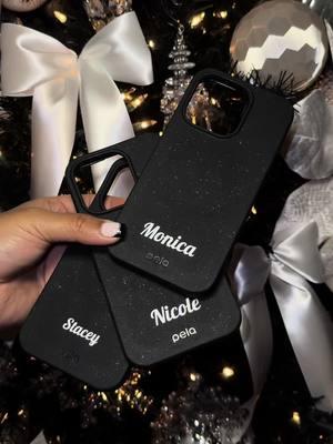 Personalized engraved phone cases from pela made the perfect gift for this holiday season📱 @Pela Case #iphone16pro #phonecases #personalizedgifts #personalizedphonecases #pelacases #pela 