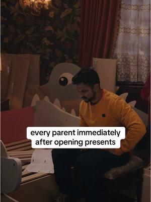 Holding space for anyone who spent Christmas morning like this. 🔨🎁 #GhostsCBS #ghosts #christmas #christmaspresents #tv #xmas  