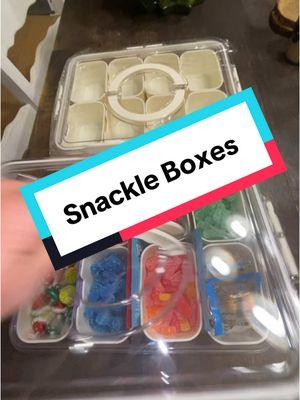 I just love theses little snackle boxes and the kids love them too. #snackleboxes #foodcontainers #foodtrays #tiktokshopfinds #tiktokshoplastchance #TikTokShop 