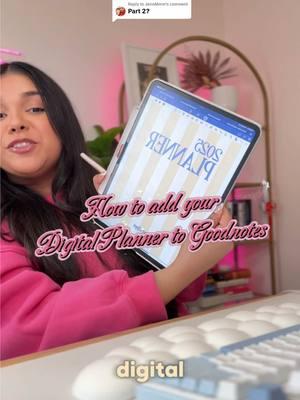 Replying to @JennMmm in this one we’re learning how to download planners into Goodnotes, how to change the cover and title in Goodnotes and favorite it to find easily! I do this every year, in the next episode we’ll get into the goal setting pages ✨  #ipad #ipadpro #ipadair #ipadmini #digitalplanner #digitalplanning #ipadgirlie #digitalplanning101 #MustHaveApps #iPadAccessories #goodnotes 