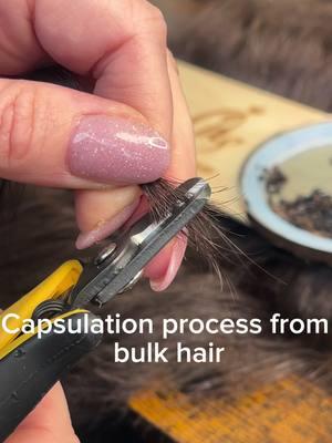 Preparing hair for our Queens 👸 Capsulation process: creating KTips from Bulk Learn more with @studioqueenhaireducation and @studioqueenacademy  Available classes dates for 2025 🎄 #ktips #ktipextensions #ktip #ktiphairextensions #ktiphairextension #hairextensions #hairextension #hairextentions #hairextensionsalon #hairextensionseducation #haireducation #hairmasterclass 