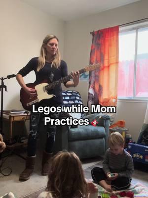 As a parent, practice time is always challenging to get in, but the more I’ve just done it with my kids around, the more they’ve gotten used to it. Getting them involved in my journey has been a lot of fun. We’re all learning a little bit of metronome work.  #parentingtips #parenting #multitasking #workingmom #guitarpractice #metronome #furbabies❤️❤️❤️ #fender #electricguitar #guitarpractice #practice #motherhood #singersongwriter #artist #momlife #rockstarmom #kids 