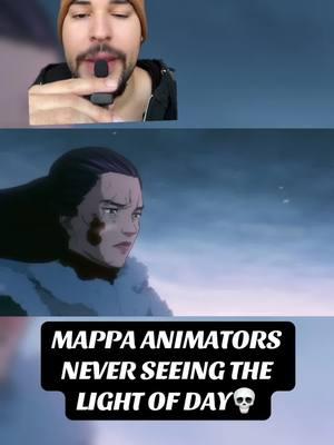 MAPPA ANIMATORS CANT CATCH A BREAK 😭 #mappa #mappastudio #arksurvivalascended #anime 