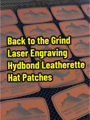 Small Business owners often times dont celebrate the Holidays as they have given every waking moment working around the clock to fulfill orders and not let anyone down during Christmas! We are back at it today cranking out some Hydbond Leatherette custom hat patches on the @AeonLaserUSA Mira 9 #lasertok #SmallBusiness #holidayseason #laserengraving #CapCut @Hydbond™️ 