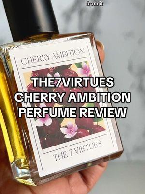 🍒 cherry on top >>>  #cherryperfume #the7virtues #cherryambition #sexyperfume #cherryfragrance #perfumerecommendations #gourmandperfume #marshmallowperfume @The 7 Virtues Perfume 