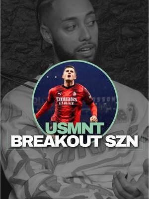 2024 Breakout Player Category: USMNT Abroad 🇺🇸💫 Is this the best talent pool the US has ever had? #usmnt #ussoccer #Soccer #football #MLS #majorleaguesoccer #pulisic #acmilan #mckennie #juventus #psv #celtic #fulham #bvb #dortmund #bvbdortmund