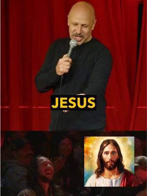 This guy looked like #jesus and his dad is named Jesus. What are the chances? #mazjobrani #mazjobranicomedy #standup #laugh 