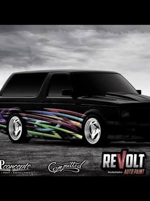 I love seeing these renderings of upcoming vehicles using Revolt 🤘🏽🤘🏽🤘🏽#revoltautopaint #autopaint #carpaint #custompaint #minitruck #graphics 