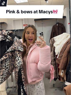 MACYS YOU SLAYED😍😍 #macysfinds #macysfashion #macysshopping #shopping #comeshopwithme #shopwithme #fyp #foryou #foryoupage #pink #bows #viralclothing @Macy’s 