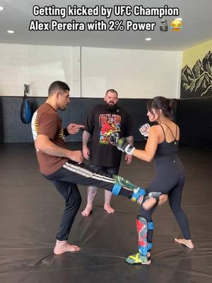 Getting kicked by UFC Champion Alex Pereira with 2% Power LOL #UFC #alexpereira #poatan #chama #mma #ninadrama #kickboxing #boxing #muaythai #muaythaifighter #muaythaifighter #taekwondo #jiujitsu #brazilianjiujitsu #jiujitsugrappling #jiujitsulifestyle #wrestling #wrestlingtiktok #wrestlingtok #fit #fitness #grappling #karate