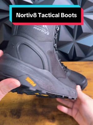 Non slip Nortiv8 Tactical Boots #boots #hikingboots #workboots #safety #nonslip #boot #outdoorboots #TikTokShopYearEndSale #spotlightfinds #tiktokshopcreatorpicks #newyearnewaura 