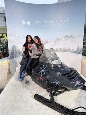 @Fontainebleau Las Vegas has the biggest ice rink on the strip, have you been? It’s open until January 5th! #christmasinvegas #VegasHoliday #lasvegastiktok 