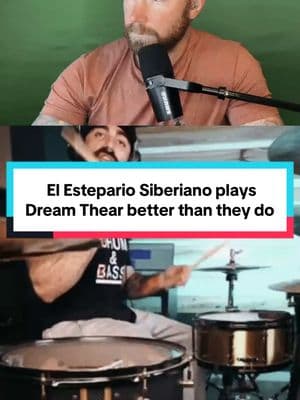 El Estepario Siberiano plays Dream Thear better than they do #elestepariosiberiano #elestepario #estepariosiberiano #onehandeddrummer #dreamtheater #drum #drummer #drumtok🥁 #drummersoftiktok