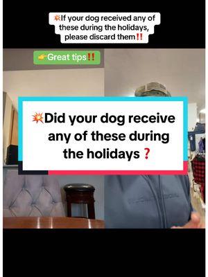 #duet with @Adam Christman, Veterinarian! #dogchew  💥If your dog received any of these during the holidays, please discard them‼️ . . ##dogtips##dogtoys##dogsoftiktok##dogbones##dogchewtoys##chewtoys##chewtoysfordogs##dogmom##dogdad##dogparents##dogowner