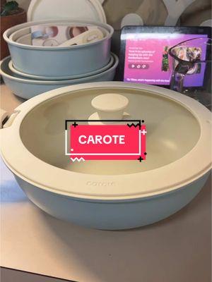 I’m so sad to admit that I’m just now jumping on the Carote band wagon . But here i am ! #carote #carotepans #cookware #cookwareset #potsandpans #removablehandles #chef #kitchen #kitchengadgets #holidayhaul #boiler #fryingpan #detacha #detachablehandlecookwareset 