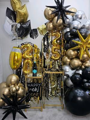 AÑO NUEVO 2025 #newyear newyear #2025 #newyearparty #balloondecor  #balloongarland 