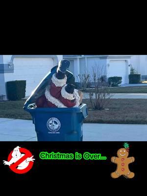 Christmas is Over... #Ghostbusters #christmas #christmasisover #Santa #Ghostbusters #driveby #whoyagonnacall #trash #bythecurb #merrychristmas #spoof #comedy #youtube #407busters #cosplayer #santaclaus #ooops #smh #fyppppppppppppppppppppppp 