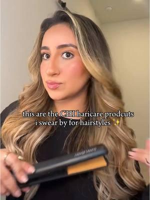 Achieve picture-perfect holiday curls in no time! ✨🎄 With just a few simple moves, get smooth, bouncy curls that last all day. No hassle, no fuss. 🥰 #chihaircare #hairtutorial #hairtok 