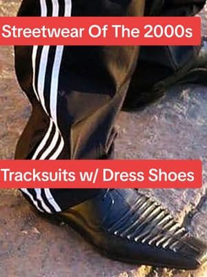 Streetwear Of The 2000s: Tracksuits with Dress Shoes Matching a tracksuit with some dress shoes would horrify most Americans during any era, but in the late 2000s, I saw this style a lot, along with other styles brought over from the former Soviet Union #streetwearstyle #tracksuit #armenian #slavic #y2kfashion #y2koutfits #russiantiktok #гопник #streetwearbrand 