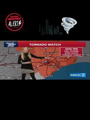 (#KHOU )-TV:#fyp Thursday #December 26, 2024: A #Tornado #WATCH /#TornadoWATCH was issued for #SoutheastTexas /#Southeast #Texas /#TX (#TXwx ) including #Houston /#HoustonTX through Thursday evening/ 7 pm CST (December 26) for the possibility of #tornadoes with damaging #winds also possible |#weatherTOK |