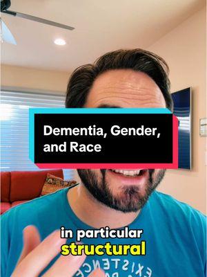 Inequality is a huge factor in the #gender and #race differences in #dementia onset and severity. #askdrjosh #sexism #racism #bipoc 