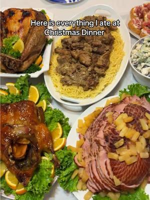 Here’s everything I ate at Christmas dinner! Celebrated Christmas at my mom’s house so that means lots of delicious Slavic food! #christmasdinner #christmas #christmasfood #christmasfeast #whatiate #slavicfood #comfortfood 