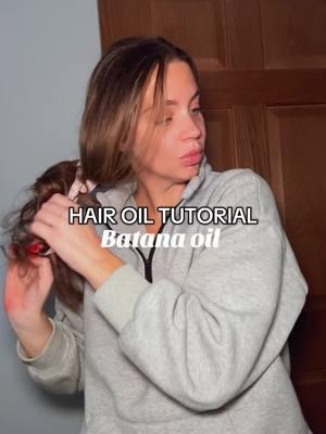 Batana oil hair tutorial for hair growth #hairgrowth #batanaoil #batanaoilhairbenefits #hairgrowth #hairgrowthoil 💓💓💓