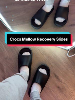 Imagine this… You come home, you are exhausted and your feet are throbbing! You take off your shoes and you slide your feet into a soft and comfortable pair of @Crocs Recovery Slides! #crocspartner #crocs4life #crocsslides #mellow #mellowslide #sneakerhead #shoes #slides #sandals #recovery #recoveryslides #newyearnewme #crocs 