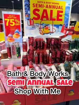 Day 1 of Bath & Body Works Semi Annual Sale 🙌🏻🎉 Overall I found some pretty great things! Stocked up on body care and I got super lucky and found some 75% off spring candles! Excited to add In The Sun & Miami Heat to my collection 💖 What did you guys pick up?! @Bath & Body Works  #bathandbodyworks #welovesale #bathandbodyworkscandles #bathandbodyworkshaul #semiannualsale #boxingday #sas #bodyproducts #fragrance #bathandbodyworkssemiannualsale #dealhunters 