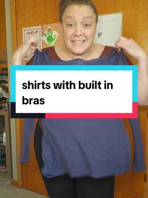 these shirts with the built in nra are so comfortable and flattering  ✨️🤌 #braless #offtheshoulder #nobra  #wirefree #builtinbra #plussizefashion  #plussizeshirt #tiktokshopyearendsale  #tiktokshopholidayhaul  #tiktokshopcreatorpicks  #newyearnewaura 