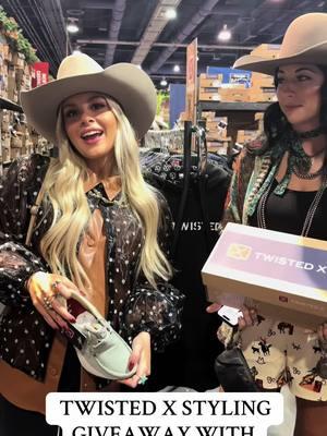 It's the season of giving! See what outfit @ireland puts together for our styling giveaway featuring our NEW Feather X!  #twistedx #twistedxnfr2024 #westernfashion #irelandbiltoft