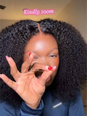 Glueless kinky curl 6*4 HD closure @ISEEHAIR #gluelesswig #gluelesswiginstall #iseehairbeauty #wiginstall #trending 