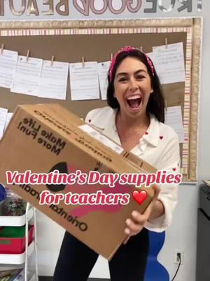 This haul is the sweetest😍💗  📸: @thatteachergal  #teachertok #classroomvalentines #ValentinesDay 