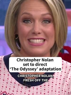 Universal Pictures announced that Christopher Nolan will be bringing Homer’s “The Odyssey” to the big screen. The ancient Greek tale will feature a star-studded cast, including Matt Damon, Tom Holland, Zendaya, and more! #TODAYShow