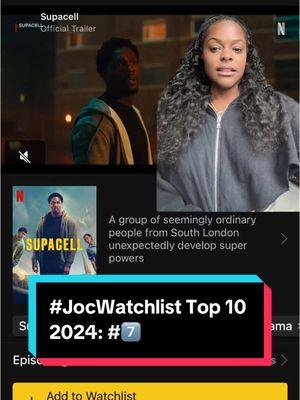 I double checked, #Supacell is definitely 6 episodes but I really hope @Netflix makes S2 longer🙏🏾💥 #JocWatchlist #whattowatch  #tvtok #tvguide #showstowatch #netflix #netflixmovies #tvshows #tvseries #tvtok #tvrecommendation #tvreview #tvshowrecommendation #tvshowreview #netflixrecommendation #netflixandchill 