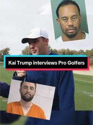 Kai Trump interviews PGA and LIV golfer! #comdey #kaitrump #trump #maga #pga #liv #golf #BrysonDeChambeau #GolfLegend #GolfLife #GolfTalk #SportsTikTok #GolfHighlights 