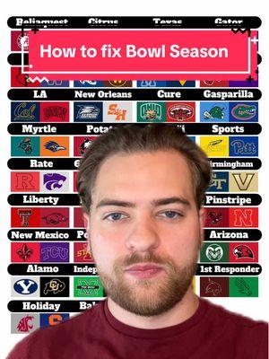 What would you do to save bowl season?  #cfbudge #bowlseason #greenscreen 