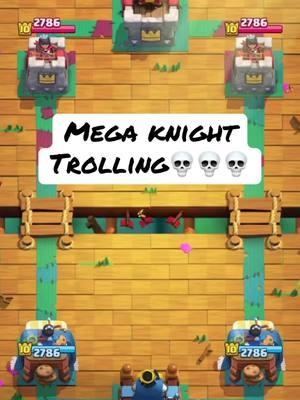 I Feel Bad💀  #megaknight #clashroyale #cr #clash 