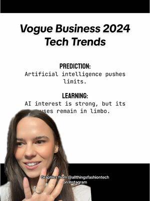 What are your thoughts on AI in fashion? Specifically AI-powered search results, personalized algorithms and feeds and natural language search!  #fashiontech #fashiontrends #voguebusiness #fashiontechtrends #aifashion #retailtech #ecommerce #greenscreen 