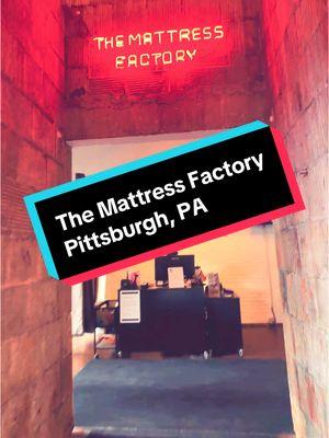 The Mattress Factory is an artist-centered museum, international residency program and renowned producer and presenter of installation art. #installationart #artexhibits #museums #travel #pittsburgh #pittsburghpa 