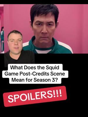 Squid Game Season 2 Post-Credits Scene Discussion #squidgame #squidgame2 #squidgameseason2 #squidgame3 #squidgamepostcreditscene #seonggihun #leejungjae #redlightgreenlight #squidgameredlightgreenlight #NetflixAmbassador 