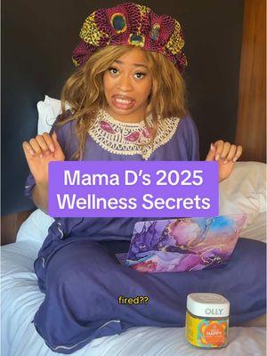 When Mama D is in too good of a mood… it’s giving sus. OLLY Hello Happy Gummy Worms + @Liquid I.V. = 2025 wellness goal unlocked. You’ll thank me later #ad @Drea Knows Best 